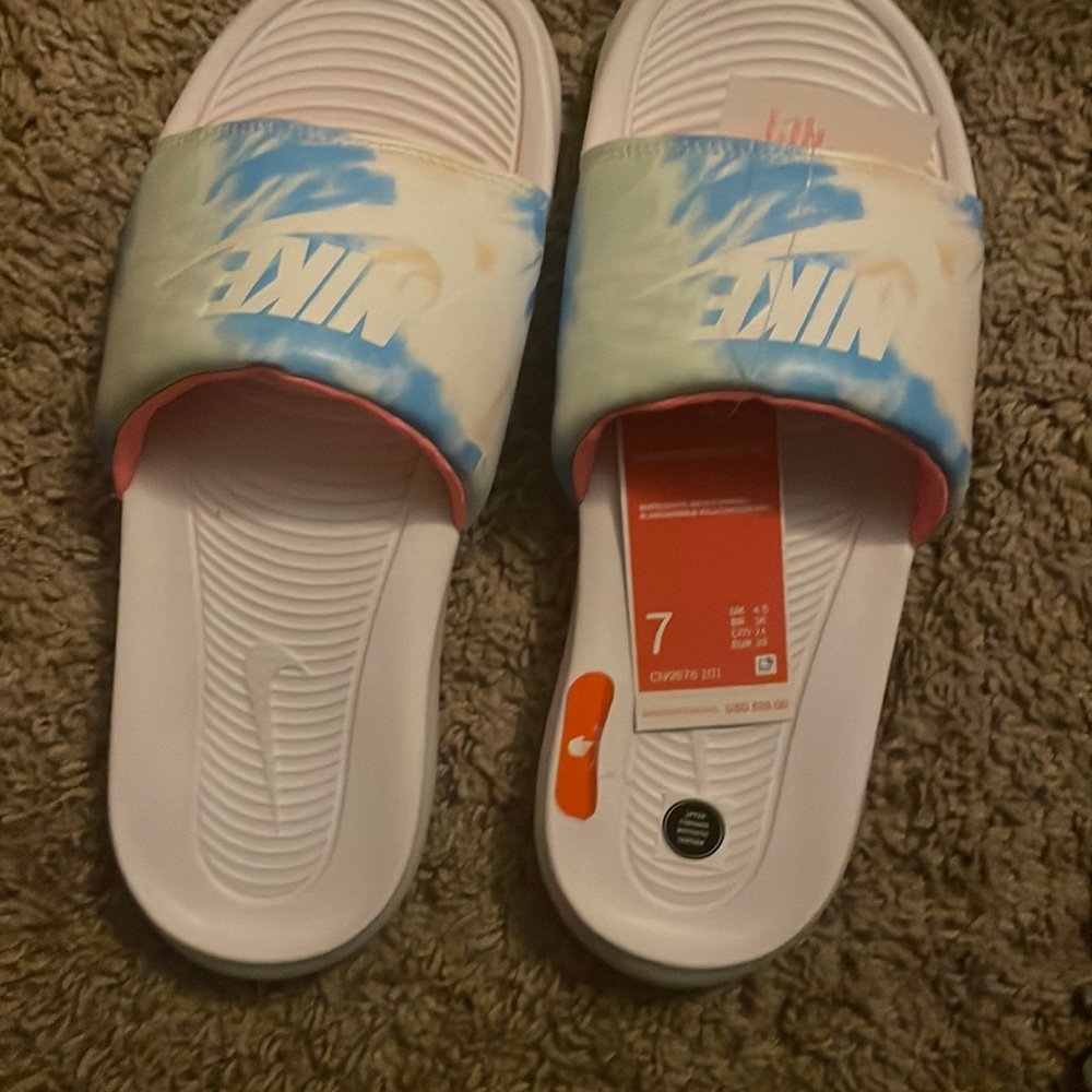 Brand new Nike slides